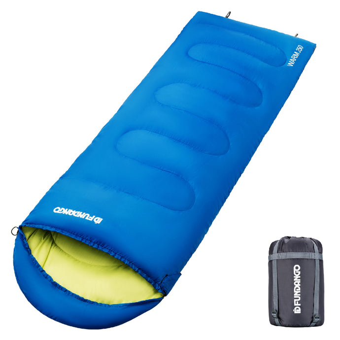 FUNDANGO WARM 250 Sleeping Bag-Envelope With Hood