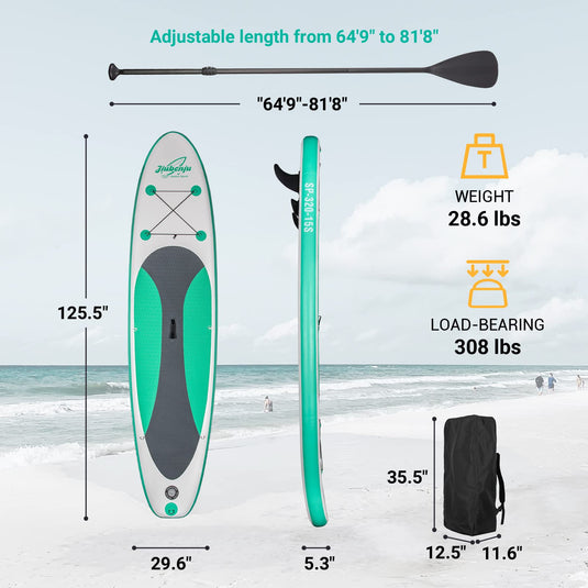 Inflatable Stand Up Paddle Board with Paddle - 10'6"