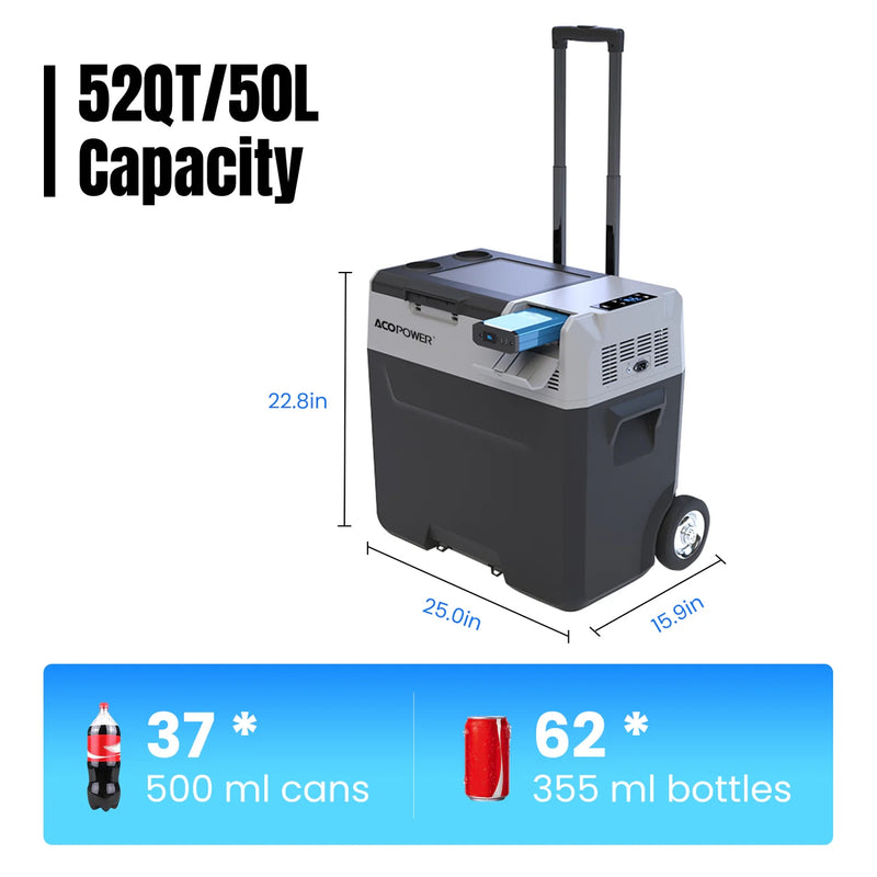 Load image into Gallery viewer, ACOPOWER LiONCooler Pro Portable Solar Fridge Freezer 30L, 40L, 50L
