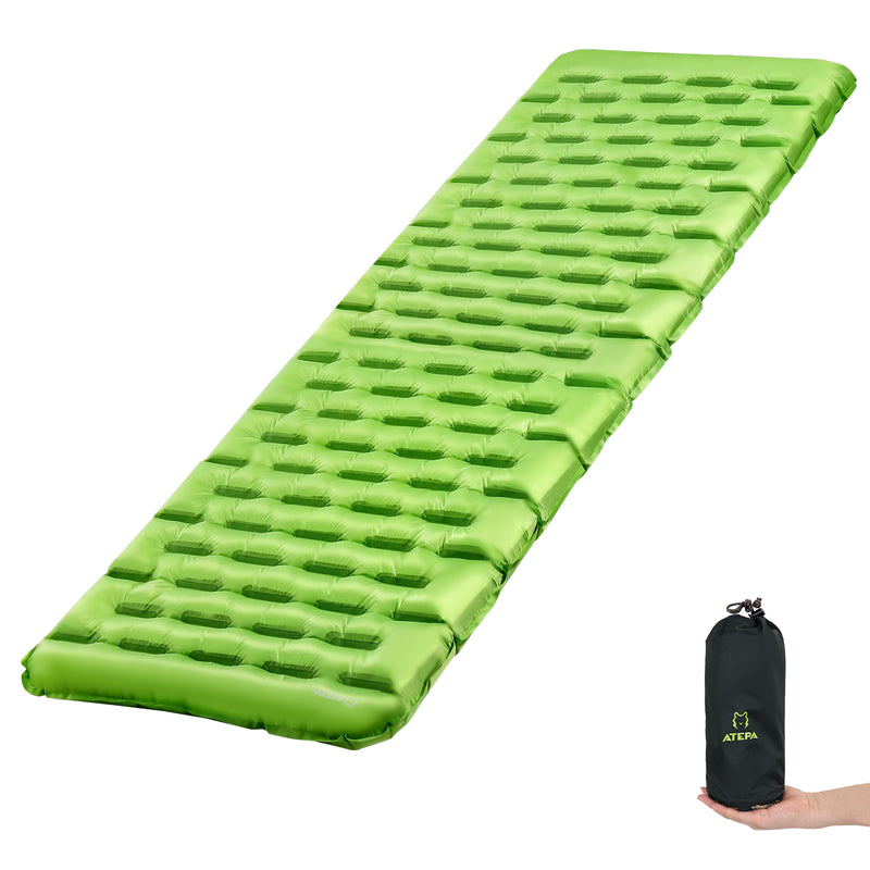 Load image into Gallery viewer, ATEPA Ultralight Insulated Sleeping Pad R Value 6
