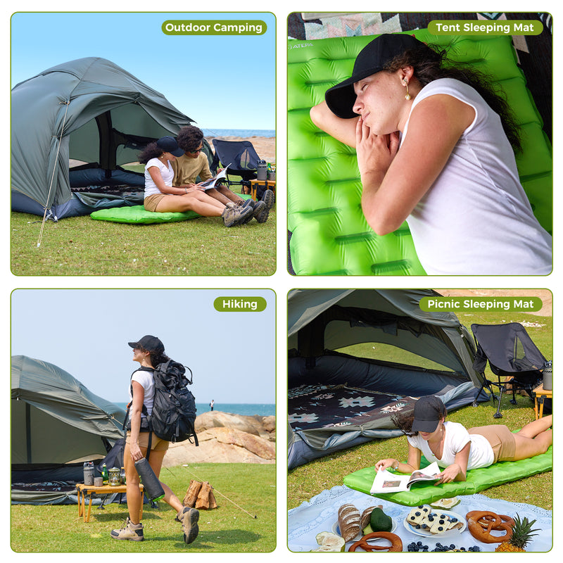 Load image into Gallery viewer, ATEPA Ultralight Insulated Sleeping Pad
