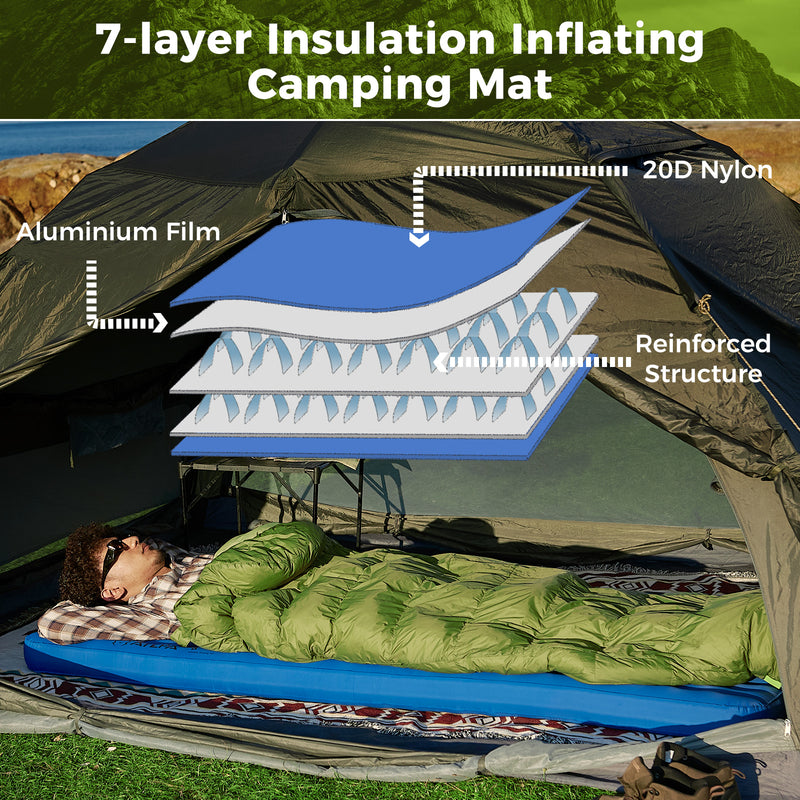 Load image into Gallery viewer, ATEPA All-Season Ultralight Insulated Sleeping Pad
