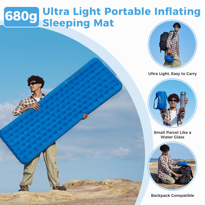 Load image into Gallery viewer, ATEPA All-Season Ultralight Insulated Sleeping Pad
