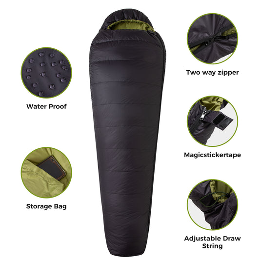 ATEPA Down Mummy Sleeping Bag