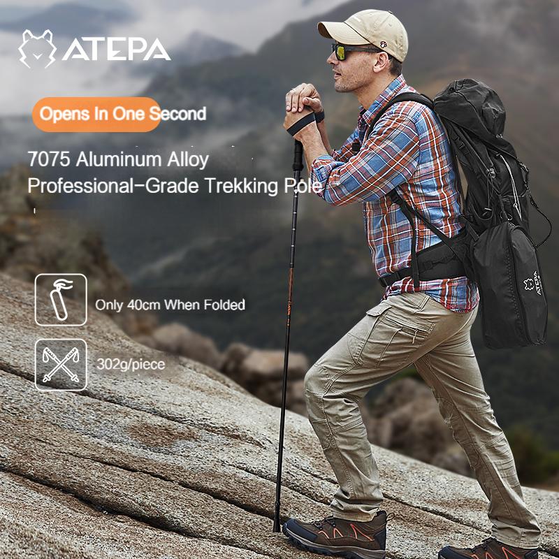 Load image into Gallery viewer, ATEPA Alpenstock Trekking Poles - Pair
