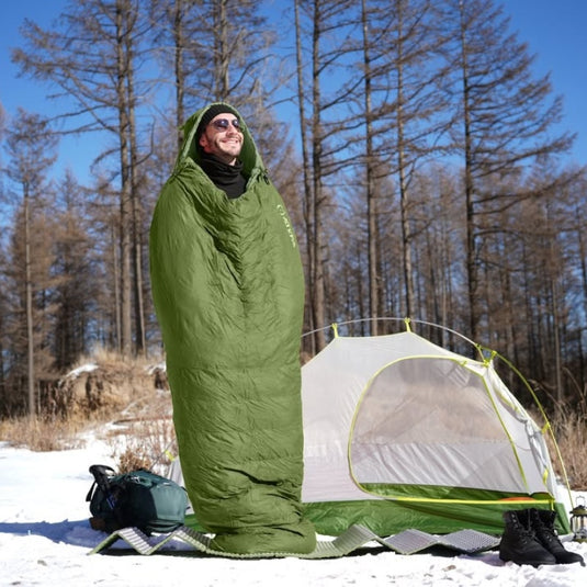 ATEPA Down Mummy Sleeping Bag