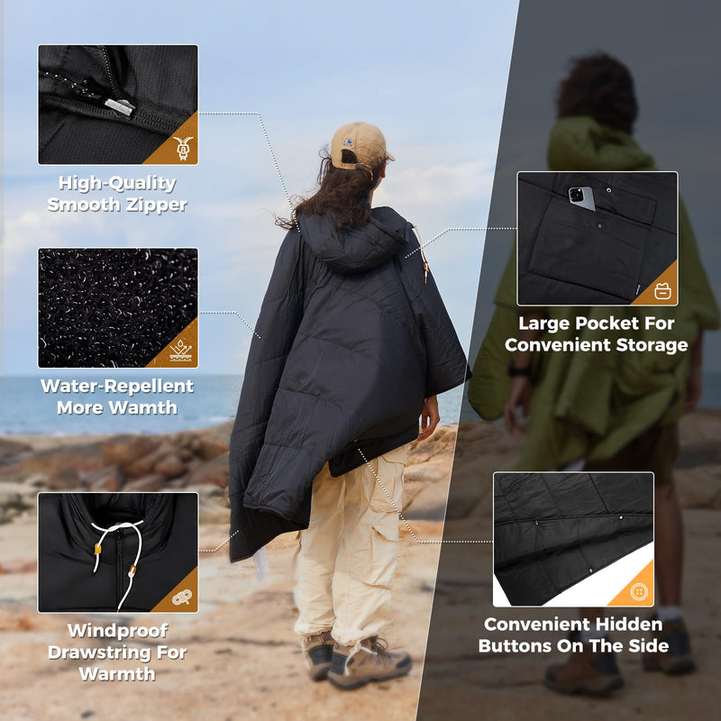 Load image into Gallery viewer, KingCamp Lightweight Wearable Sleeping Bag
