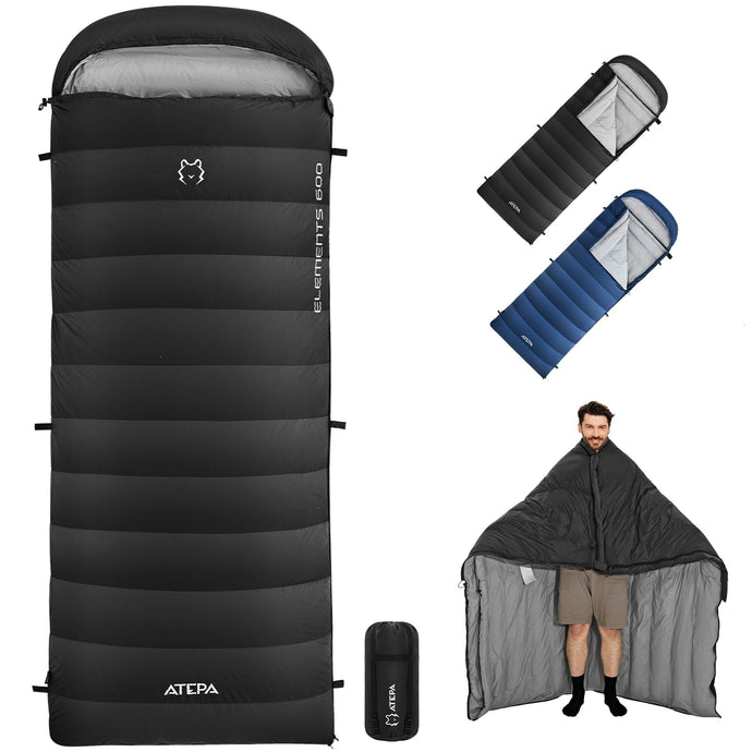 ATEPA ELEMENTS 600 Coldmaster Down Sleeping Bag