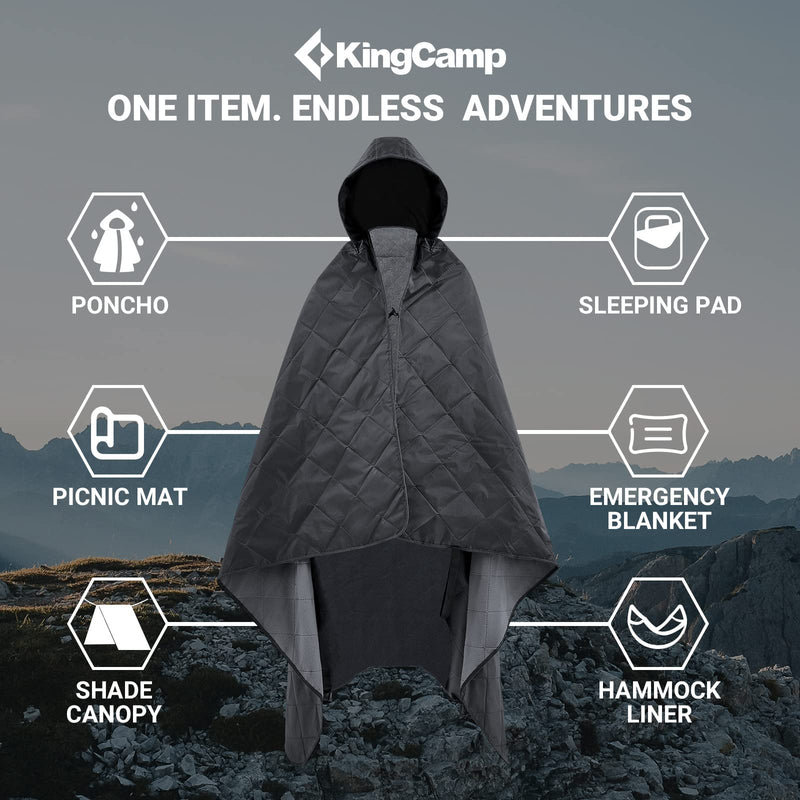 Load image into Gallery viewer, KingCamp ANNA Picnic Rug 3-in-1 Outdoor Blanket
