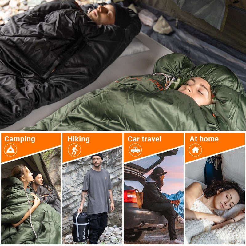 Load image into Gallery viewer, KingCamp Freespace 300 Wearable Sleeping Bag
