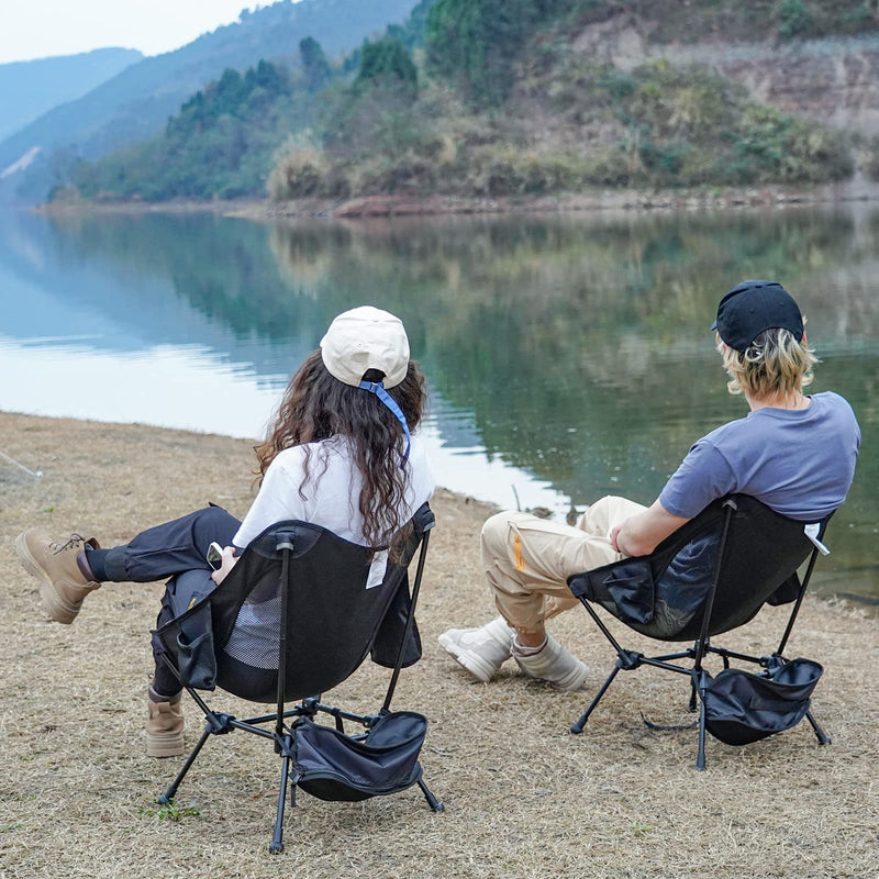 Load image into Gallery viewer, ATEPA Ultralight Square Tall Camping Chair
