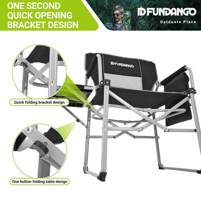 Load image into Gallery viewer, FUNDANGO Portable Director Chair Set Of 2
