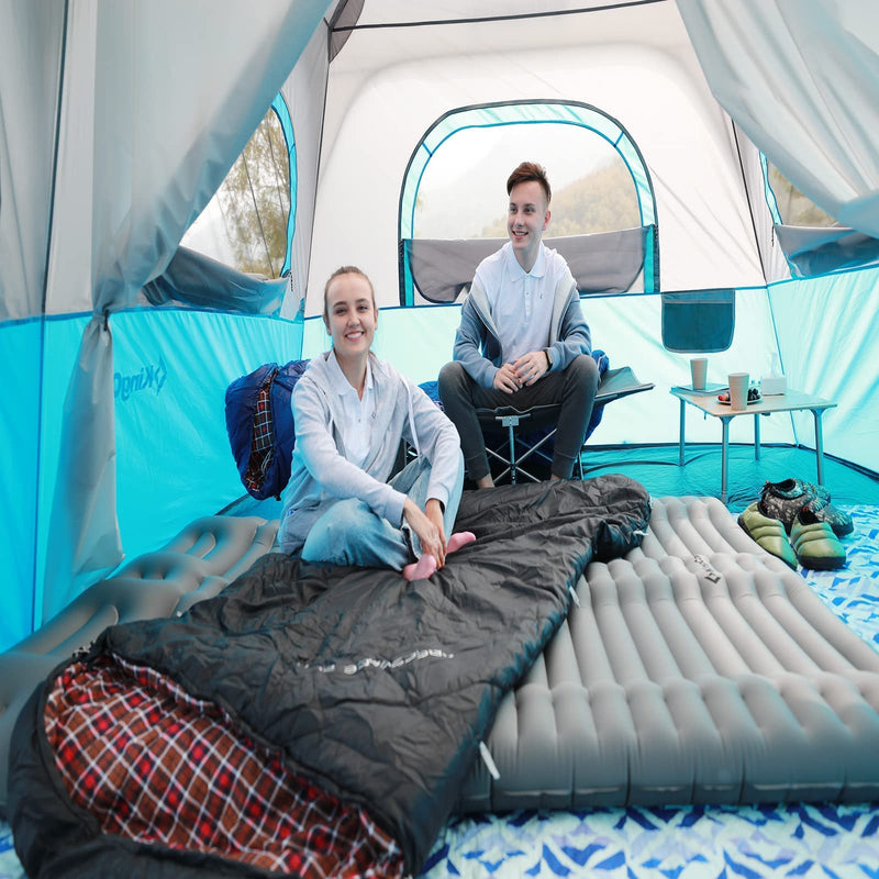 Load image into Gallery viewer, KingCamp FREESPACE 250 3-Season Plus Size Flannel Sleeping Bag
