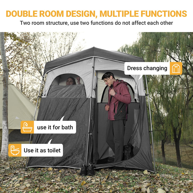 Load image into Gallery viewer, KingCamp MARASUSA Two-Person Shower Tent
