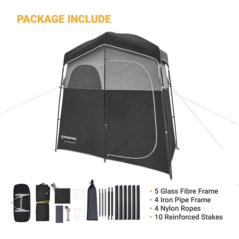 Load image into Gallery viewer, KingCamp MARASUSA Two-Person Shower Tent
