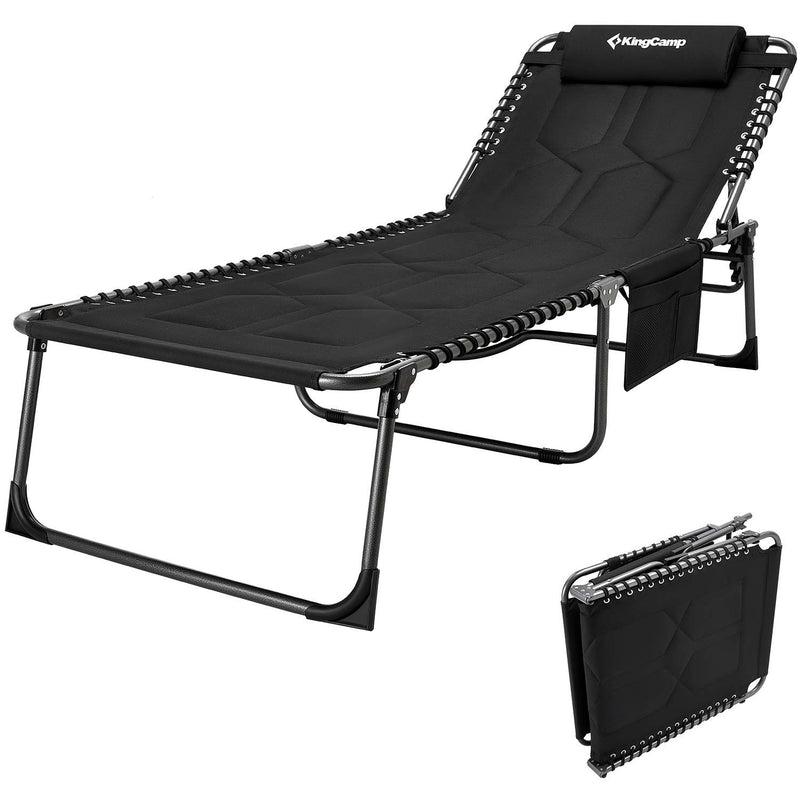 Load image into Gallery viewer, KingCamp Oversize Comfort 3-folding Lounge Chair
