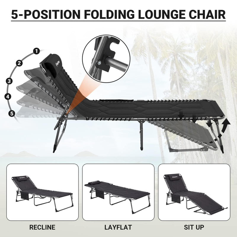 Load image into Gallery viewer, KingCamp Comfort 3-folding Lounge Chair L
