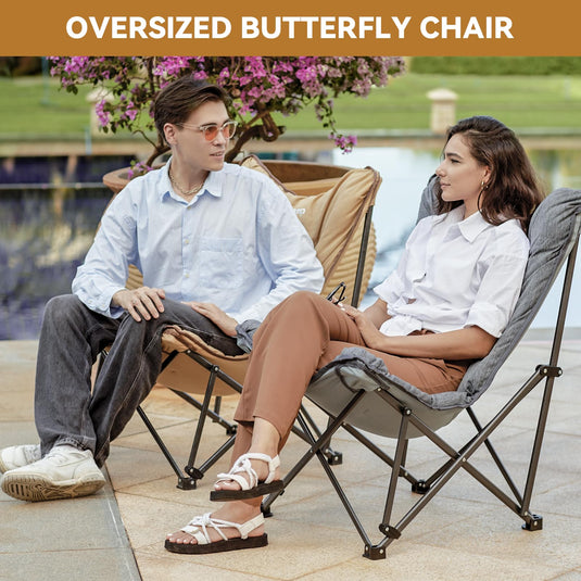 KingCamp C20 B Oversized Butterfly Camp Chair