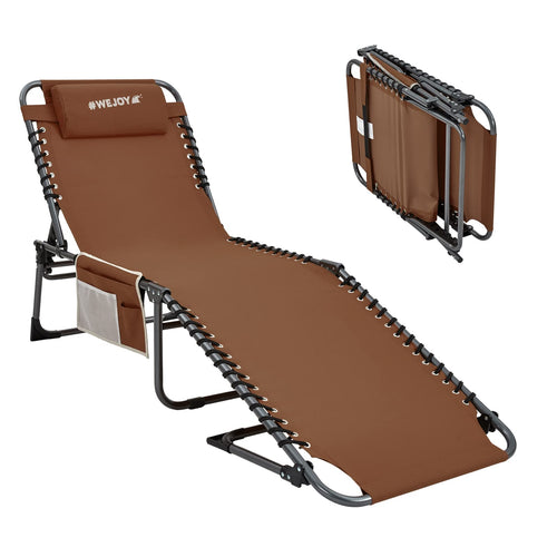 WEJOY 3-Folding Steel Cot