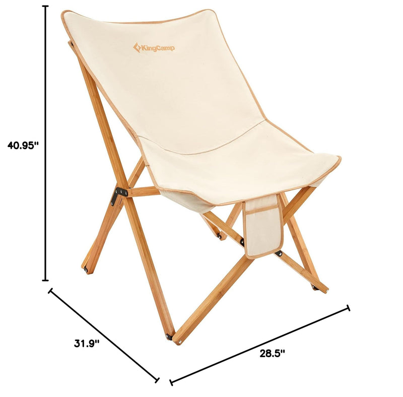 Load image into Gallery viewer, KingCamp BAOBAB Folding Butterfly Chair XL
