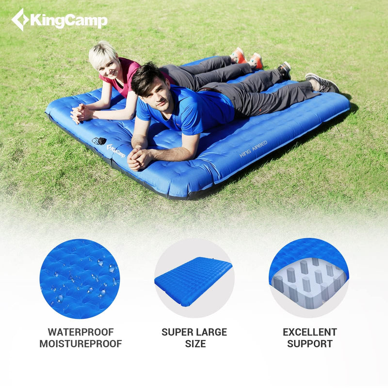 Load image into Gallery viewer, KingCamp Double Air Pad Inflatable Cushion
