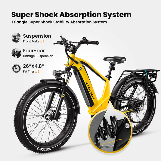 Magicycle Deer Full Suspension Ebike SUV - Touring Version