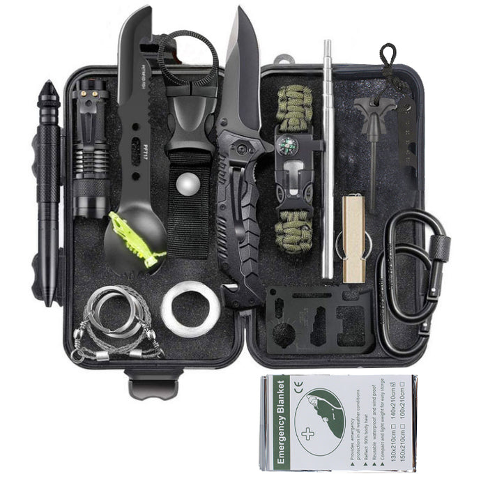 YETO 17-in-1 Professional Emergency Survival Kit