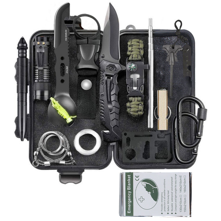 Load image into Gallery viewer, YETO 17-in-1 Professional Emergency Survival Kit
