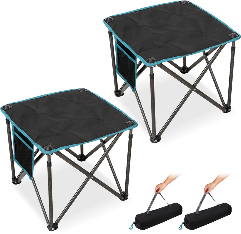 Load image into Gallery viewer, FUNDANGO Camping Stool PLUS 18 Inch Black
