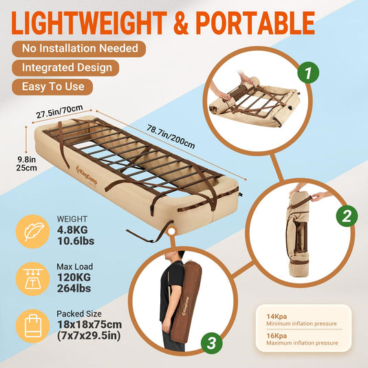 KingCamp OAK P10 Camping Air Bed