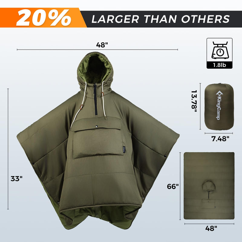 Load image into Gallery viewer, KingCamp Lightweight Wearable Sleeping Bag
