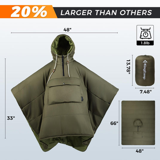 KingCamp Lightweight Wearable Sleeping Bag