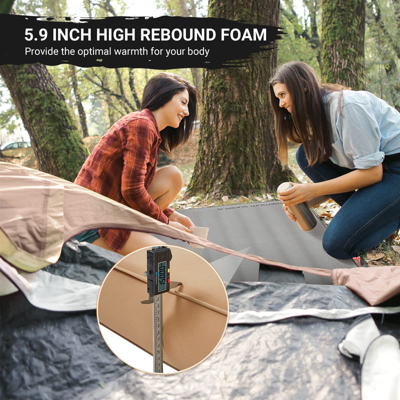 Load image into Gallery viewer, KingCamp PREMIUM SUPER 15 Double Self-inflateble Pad
