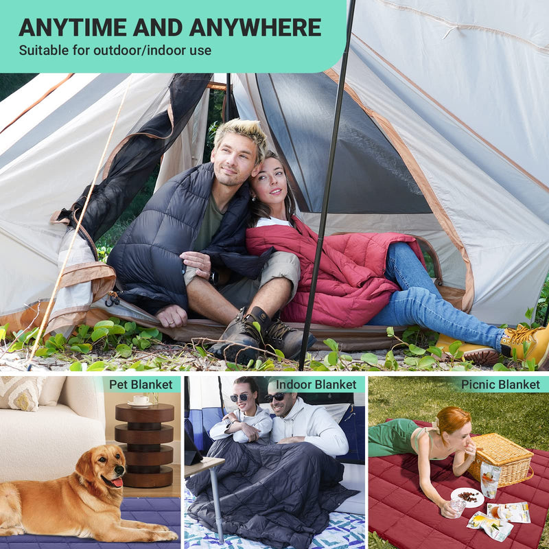 Load image into Gallery viewer, KingCamp BLANKET SMART 440 Camping Blanket
