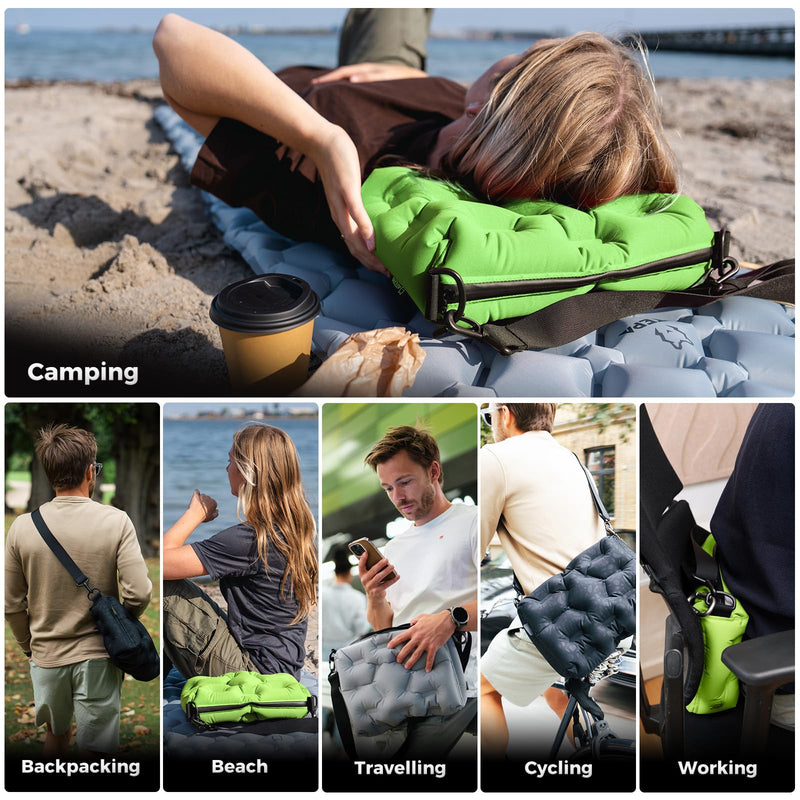 Load image into Gallery viewer, ATEPA Cloud AirBag 4-in-1 Inflatable Messenger Bag
