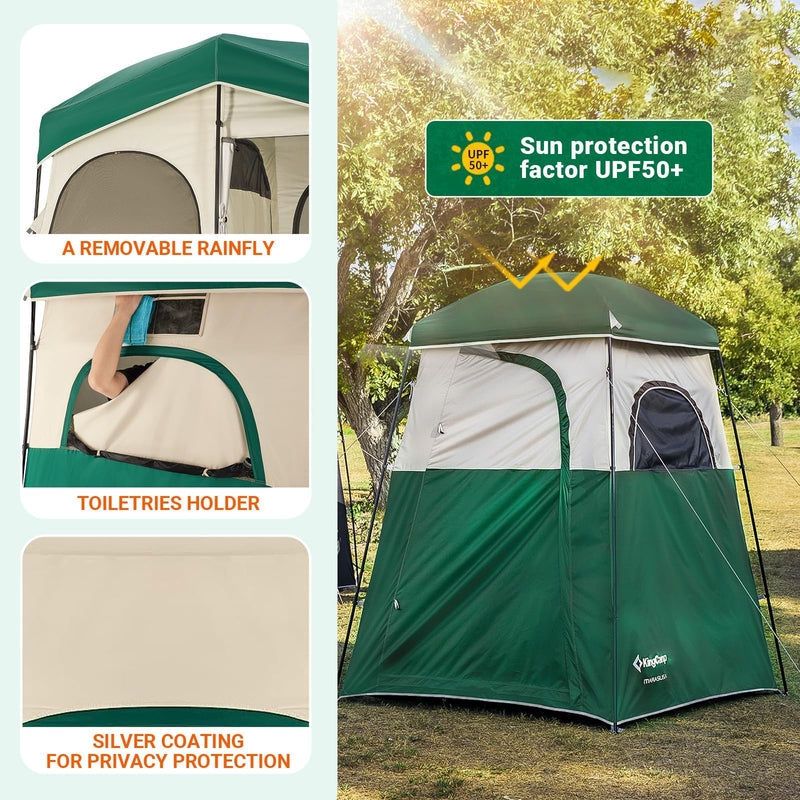 Load image into Gallery viewer, KingCamp MARASUSA Two-Person Shower Tent
