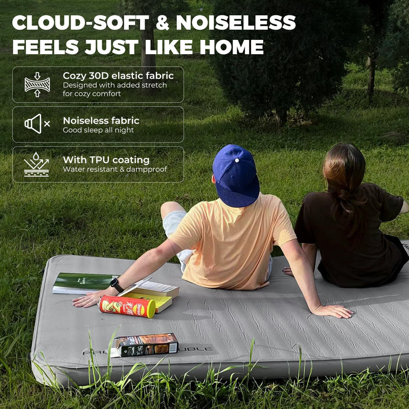 Load image into Gallery viewer, KingCamp PREMIUM Double Self-Inflating Sleeping Pad
