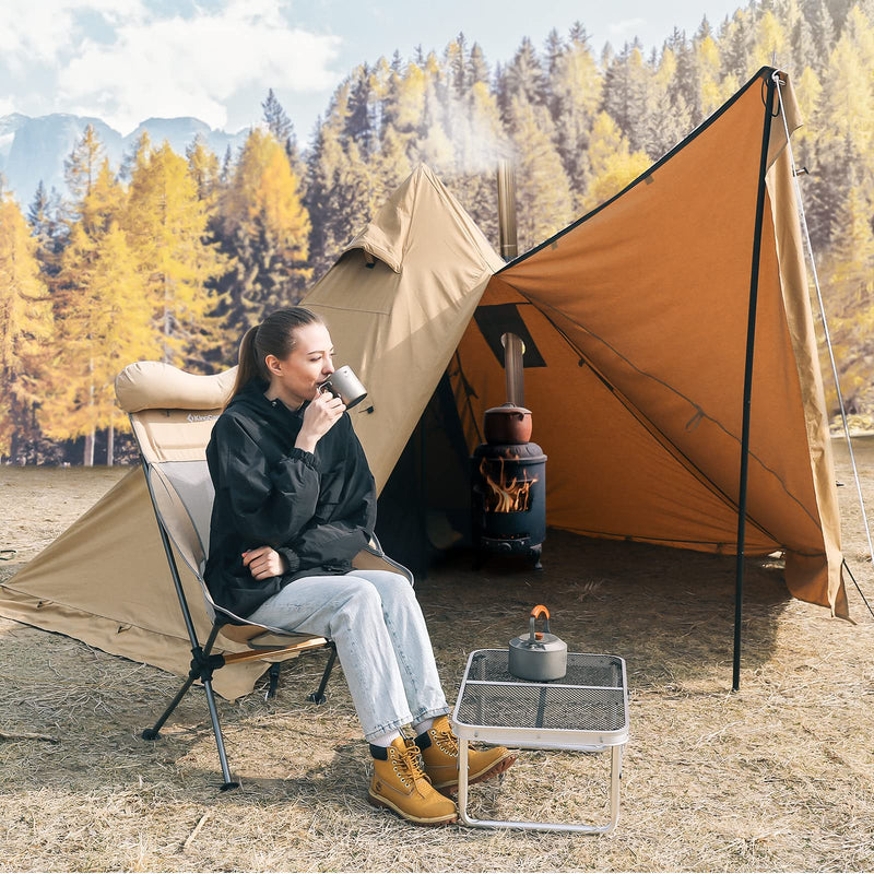 Load image into Gallery viewer, KingCamp Hot Tipi Tent with Stove Jack
