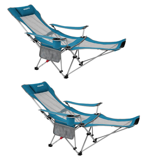 WEJOY Folding Recliner CHA Lounge Chair Set of 2