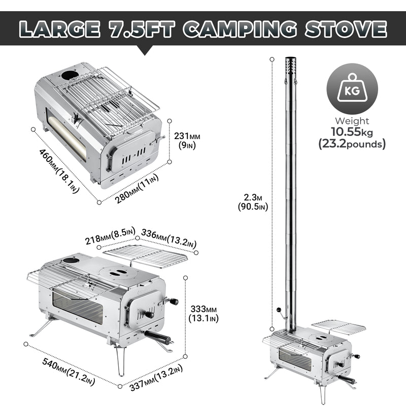 Load image into Gallery viewer, KingCamp Surefire Stove L
