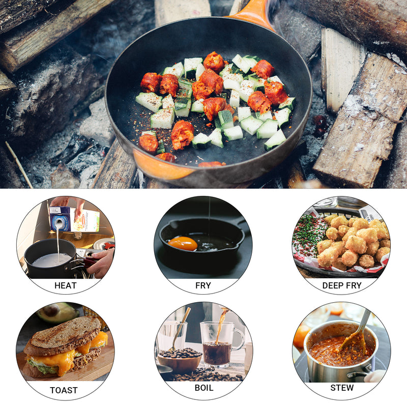 Load image into Gallery viewer, KingCamp Climber III Hard-anodized Aluminum Cookware Set
