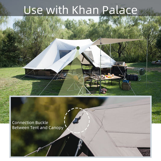 KingCamp Khan Palace Plus Camping Tarp