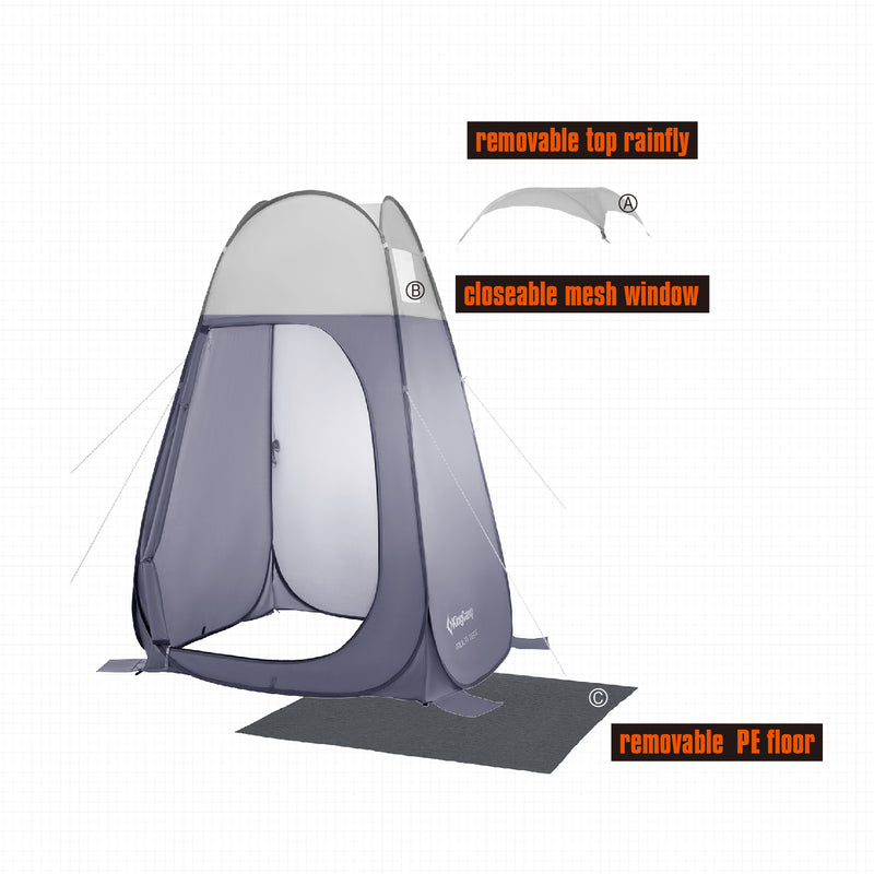 Load image into Gallery viewer, KingCamp Portable Shower Tent
