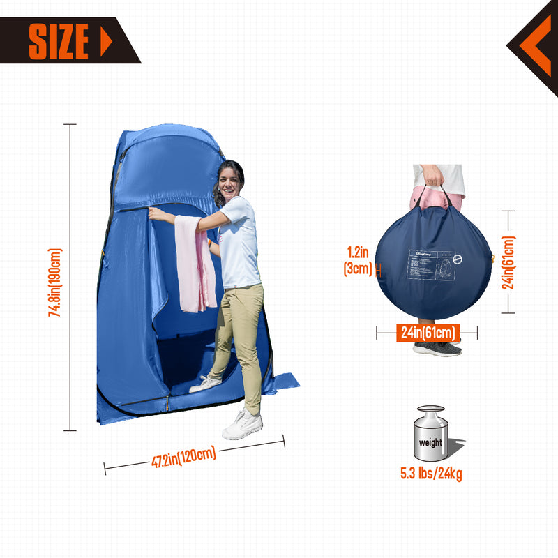 Load image into Gallery viewer, KingCamp Portable Showers &amp; Privacy Enclosures
