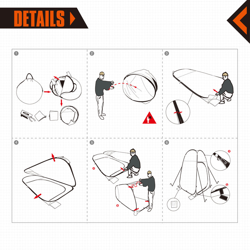 Load image into Gallery viewer, KingCamp Portable Showers &amp; Privacy Enclosures
