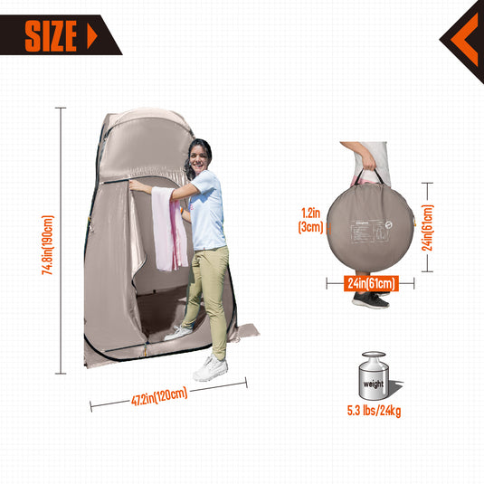 KingCamp Portable Showers & Privacy Enclosures