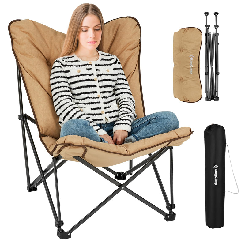 Load image into Gallery viewer, KingCamp C20 B Oversized Butterfly Camp Chair
