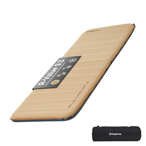 KingCamp DELUXE WIDE Self-inflatable Pad