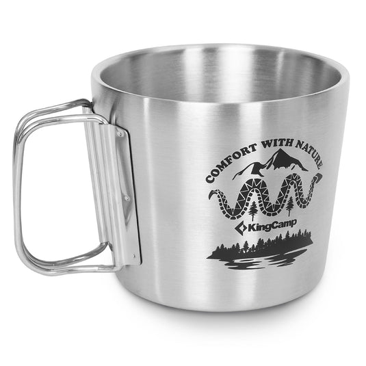 KingCamp 350ml Stainless Steel Cup with Lid_12