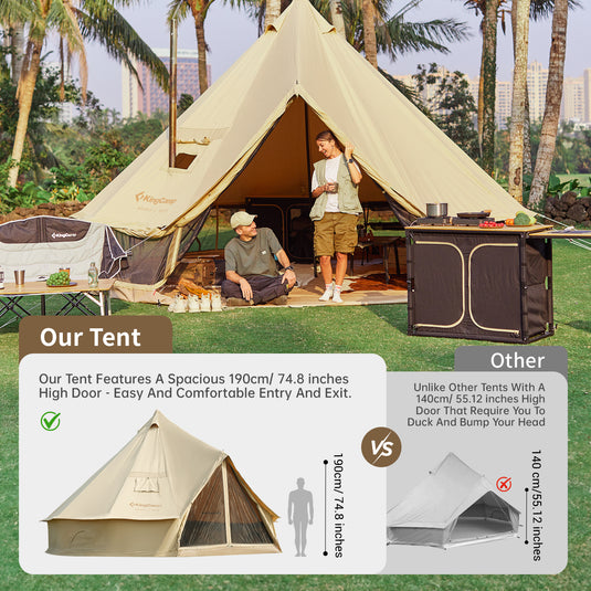 KingCamp KHAN C Bell Tent